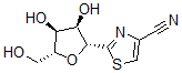 CAS#: 144660-78-6, 2-[(2R,3R,4S,5R)-3,4-Dihydroxy-5-(Hydroxymethyl)Oxolan-2-Yl]-1,3-Thiazole-4-Carbonitrile