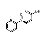 CAS#: 144674-70-4, (2Z)-3-[(S)-2-Pyridinylsulfinyl]Acrylic Acid