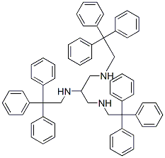 CAS 登录号：144785-93-3， N1,N2,N3-三[2,2,2-三(苯基)乙基]丙烷-1,2,3-三胺
