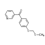 CAS 登录号：144824-63-5， [4-(甲氧基甲氧基)苯基](3-吡啶基)甲酮