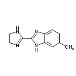 CAS#: 14483-91-1, 2-(4,5-Dihydro-1H-Imidazol-2-Yl)-5-Methyl-1H-Benzimidazole
