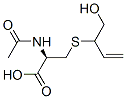CAS 登录号：144889-51-0， (2R)-2-乙酰氨基-3-(1-羟基丁-3-烯-2-基硫基)丙酸