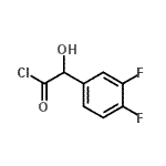 CAS#: 144916-94-9, (3,4-Difluorophenyl)(Hydroxy)Acetyl Chloride