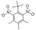 CAS#: 145-39-1, 1-(1,1-Dimethylethyl)-3,4,5-Trimethyl-2,6-Dinitro-Benzene