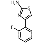 CAS#: 145029-82-9, 4-(2-Fluorophenyl)-1,3-Thiazol-2-Amine