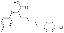 CAS#: 145096-04-4, 7-(4-Chlorophenyl)-2-(4-Methylphenoxy)Heptanoic Acid