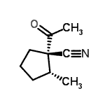 CAS#: 145106-91-8, (1S,2R)-1-Acetyl-2-Methylcyclopentanecarbonitrile