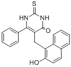 CAS#: 14513-15-6, 5-((2-Hydroxy-1-naphthyl)methyl)-2-mercapto-6-phenyl-4-pyrimidinol