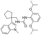 CAS#: 145131-53-9, 3-[2,6-Di(Propan-2-Yloxy)Phenyl]-1-[[1-(1-Methylindol-3-Yl)Cyclopentyl]Methyl]Urea
