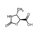 CAS#: 145283-61-0, (4R,5S)-4-Methyl-2-Oxo-1,3-Oxazolidine-5-Carboxylic Acid