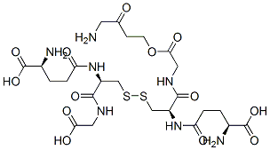 CAS 登录号：145356-41-8， (4S)-4-氨基-5-[[(2R)-1-[(2-乙氧基-2-氧代乙基)氨基]-3-[(2R)-2-羟基丙酰基]硫基-1-氧代丙烷-2-基]氨基]-5-氧代戊酸