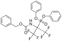CAS#: 145430-05-3, Phenylmethyl N-[2-Di(Phenyl)Phosphoryl-1,1,1,3,3,3-Hexafluoropropan-2-Yl]Carbamate