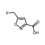 CAS#: 145441-16-3, 5-(Fluoromethyl)-1,2-Oxazole-3-Carboxylic Acid