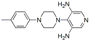 CAS 登录号：14549-73-6， 4-[4-(4-甲基苯基)-1-哌嗪基]-3,5-吡啶二胺