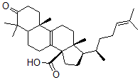 CAS#: 145525-33-3, (10S,13R,14S,17R)-4,4,10,13-Tetramethyl-17-[(2R)-6-Methylhept-5-En-2-Yl]-3-Oxo-1,2,5,6,7,11,12,15,16,17-Decahydrocyclopenta[a]Phenanthrene-14-Carboxylic Acid