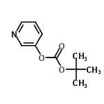 CAS#: 145530-96-7, 2-Methyl-2-Propanyl 3-Pyridinyl Carbonate