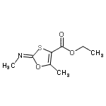 CAS#: 145627-51-6, Ethyl (2E)-5-Methyl-2-(Methylimino)-1,3-Oxathiole-4-Carboxylate