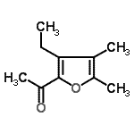 CAS#: 145663-32-7, 1-(3-Ethyl-4,5-Dimethyl-2-Furyl)Ethanone