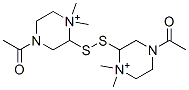 CAS#: 145707-16-0, 1-(4,4-Dimethylpiperazin-4-Ium-1-Yl)-2-[2-(4,4-Dimethylpiperazin-4-Ium-1-Yl)-2-Oxoethyl]Disulfanylethanone Diiodide