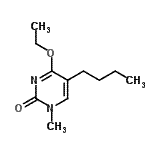 CAS 登录号：145729-66-4， 5-丁基-4-乙氧基-1-甲基-2(1H)-嘧啶酮