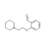 CAS#: 14573-94-5, 2-[2-(1-Piperidinyl)Ethoxy]Benzaldehyde