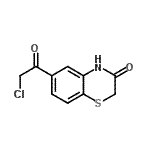 CAS#: 145736-61-4, 6-(Chloroacetyl)-2H-1,4-Benzothiazin-3(4H)-One
