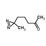 CAS#: 145838-81-9, 5-(3-Methyl-3H-diaziren-3-yl)-2-pentanone