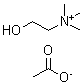 CAS#: 14586-35-7, 2-Hydroxy-N,N,N-Trimethylethanaminium Acetate