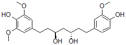 CAS#: 145888-84-2, (3S,5S)-1-(4-Hydroxy-3,5-Dimethoxyphenyl)-7-(4-Hydroxy-3-Methoxyphenyl)Heptane-3,5-Diol