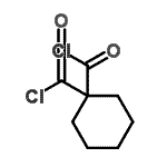 CAS 登录号：1459-28-5， 1,1-环己烷二羰基二氯化物
