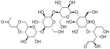 CAS#: 145932-53-2, 4,6-O-3-Ketobutylidene maltopentaose