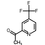 CAS 登录号：145947-94-0， 1-[4-(三氟甲基)-2-吡啶基]乙酮