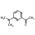 CAS#: 145948-07-8, 1-[4-(Dimethylamino)-2-Pyrimidinyl]Ethanone