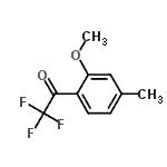 CAS#: 145965-05-5, 2,2,2-Trifluoro-1-(2-Methoxy-4-Methylphenyl)Ethanone