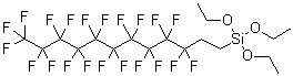 CAS#: 146090-84-8, Triethoxy(3,3,4,4,5,5,6,6,7,7,8,8,9,9,10,10,11,11,12,12,12-Henicosafluorododecyl)Silane