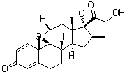 CAS#: 14622-47-0, (9beta,11beta,16beta)-17,21-Dihydroxy-16-Methyl-9,11-Epoxypregna-1,4-Diene-3,20-Dione