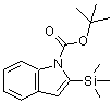 CAS#: 146337-49-7, 2-Methyl-2-Propanyl 2-(Trimethylsilyl)-1H-Indole-1-Carboxylate