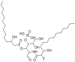 CAS#: 146452-52-0, [2-[(2-Fluoro-3-Hydroxytetradecanoyl)Amino]-5,6-Dihydroxy-1-Oxo-4-Phosphonooxyhexan-3-Yl] 3-Hydroxytetradecanoate
