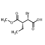 CAS#: 146499-97-0, (2S,3R)-2-Bromo-3-(Methoxycarbonyl)Pentanoic Acid