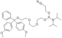CAS#: 146668-73-7, Phosphoramidous Acid Bis(1-Methylethyl)-,2-[2-[2-[Bis(4-Methoxyphenyl)Phenylmethoxy]Ethoxy]Ethoxy]Ethyl 2-Cyanoethylester