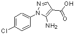 CAS#: 14678-90-1, 5-Amino-1-(4-Chlorophenyl)-1H-Pyrazole-4-Carboxylic Acid