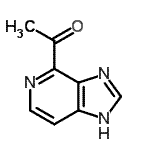 CAS 登录号：146874-38-6， 1-(1H-咪唑并[4,5-c]吡啶-4-基)乙酮