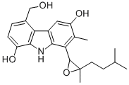 CAS#: 146935-39-9, 4-(Hydroxymethyl)-7-Methyl-8-[3-Methyl-3-(3-Methylbutyl)Oxiran-2-Yl]-9H-Carbazole-1,6-Diol