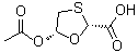 CAS#: 147027-05-2, (2R,5S)-5-Acetoxy-1,3-Oxathiolane-2-Carboxylic Acid