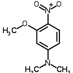 CAS#: 14703-82-3, 3-Methoxy-N,N-Dimethyl-4-Nitroaniline