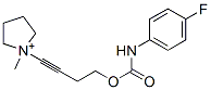 CAS#: 147047-25-4, 4-(1-Methylpyrrolidin-1-Ium-1-Yl)But-2-Ynyl N-(4-Fluorophenyl)Carbamate