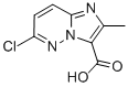 CAS 登录号：14714-22-8， 6-氯-2-甲基-咪唑并[1,2-b]哒嗪-3-羧酸