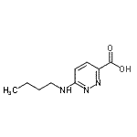 CAS#: 147165-12-6, 6-(Butylamino)-3-Pyridazinecarboxylic Acid