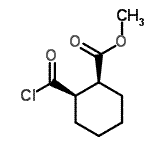 CAS#: 147201-81-8, Methyl (1S,2R)-2-(Chlorocarbonyl)Cyclohexanecarboxylate