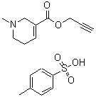 CAS#: 147202-94-6, 2-Propyn-1-Yl 1-Methyl-1,2,5,6-Tetrahydro-3-Pyridinecarboxylate 4-Methylbenzenesulfonate (1:1)